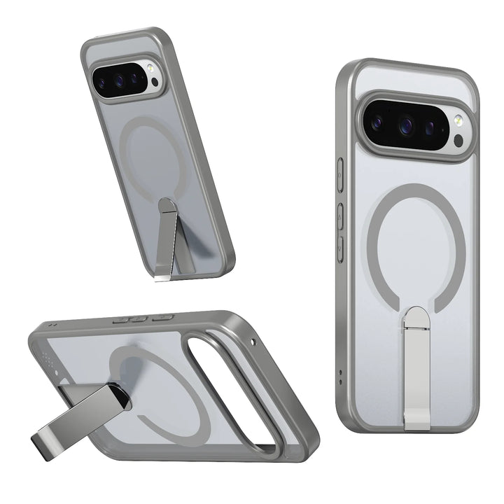 MagSafe Clear Kickstand Case - The Pixel Store