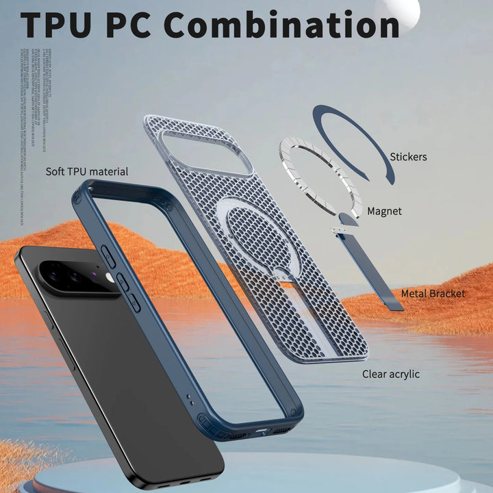 Magnetic Cooling Stand Case for Pixel