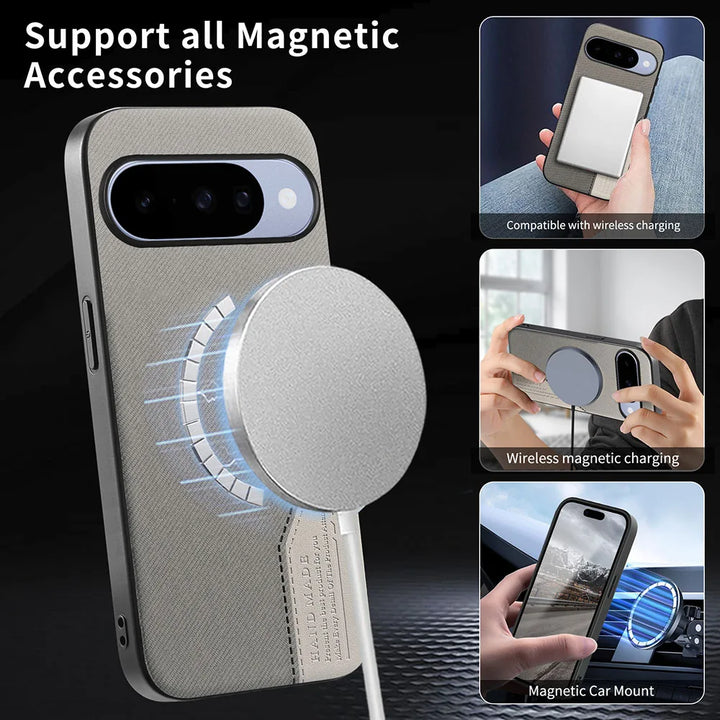 Magnetic Stitched Fabric Case For Pixel Series