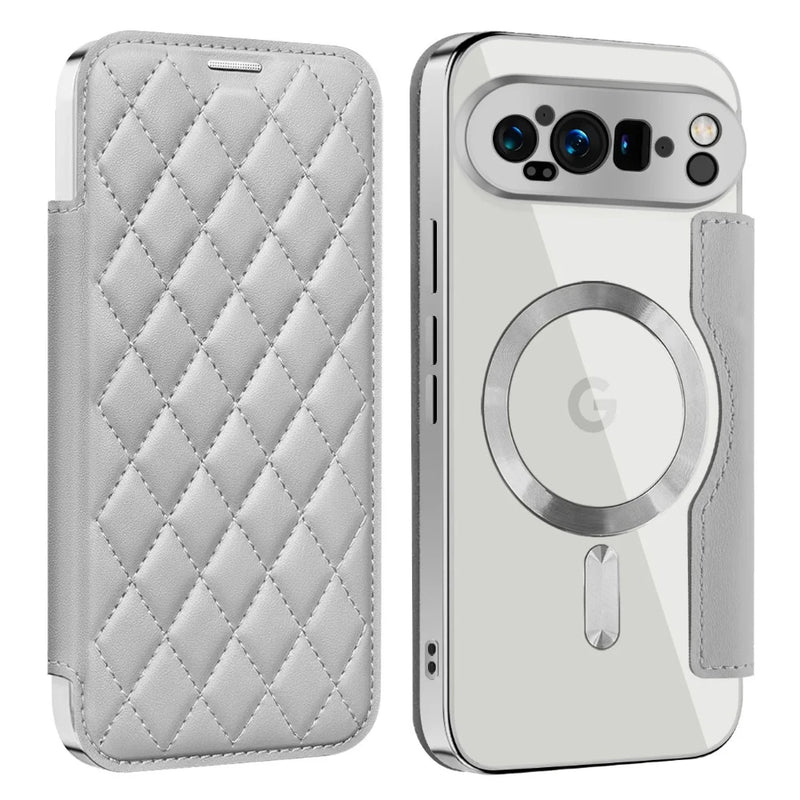 Elegant Leather Wallet Case with MagSafe