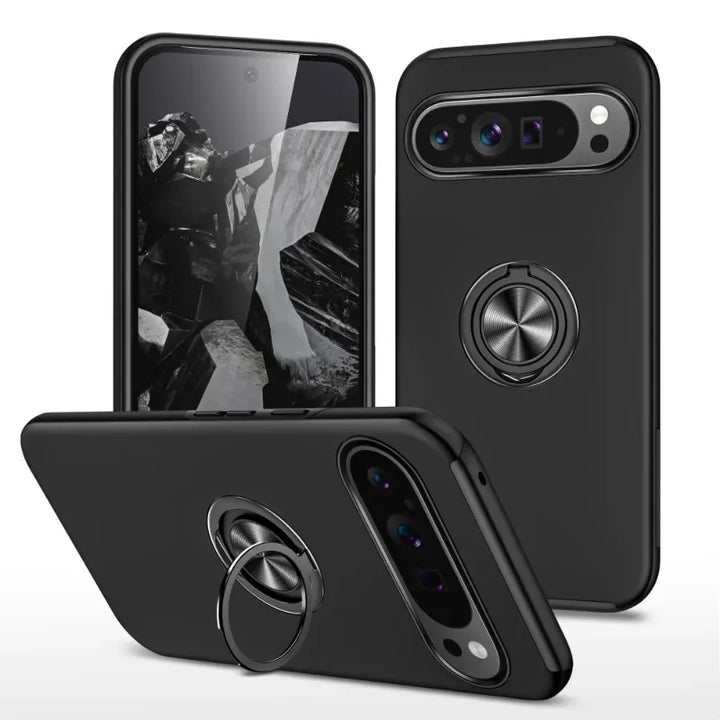 Magnetic Ring Stand Shockproof Case