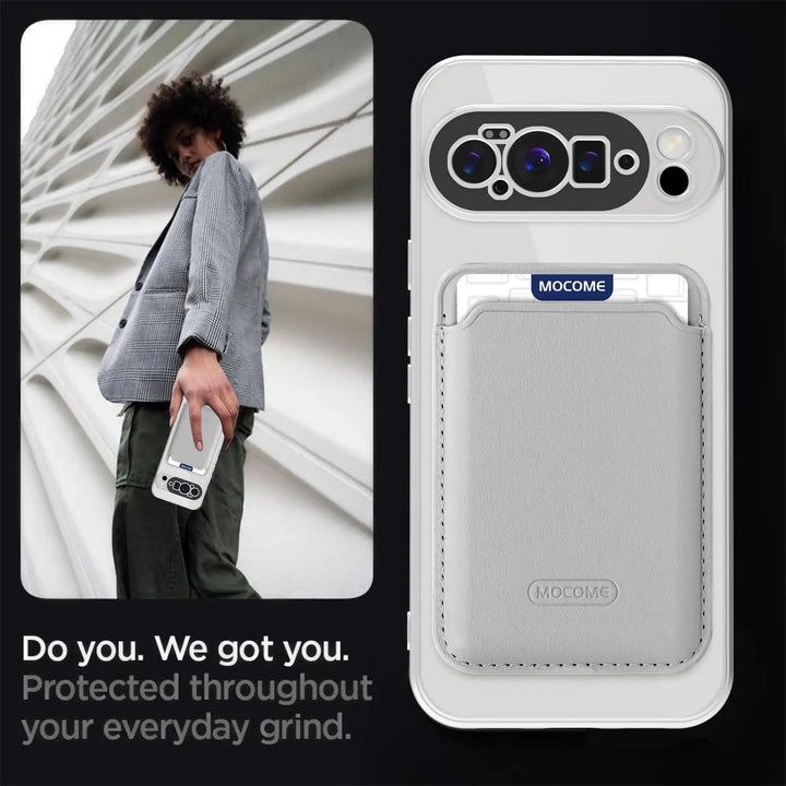 MagSafe Case with Magnetic Wallet