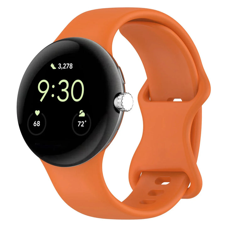 Soft Silicone Pixel Watch Band
