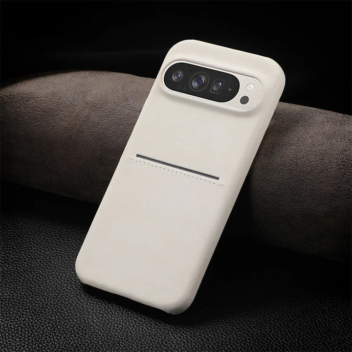 Premium Leather Card Holder Case - The Pixel Store