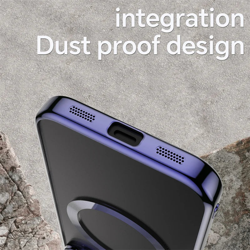 Transparent Wireless Charging Case
