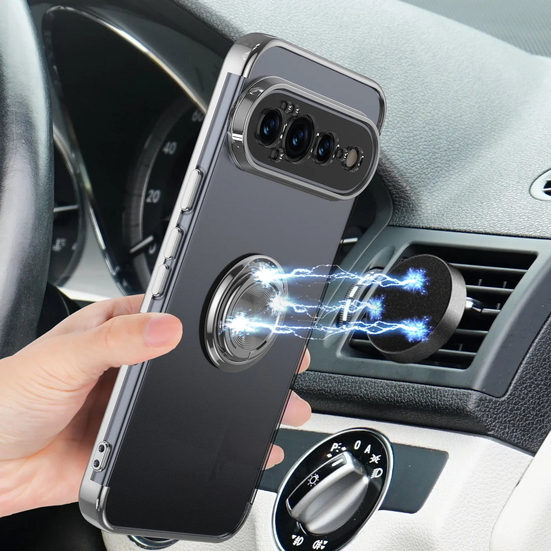 Clear Magnetic Ring Stand Case for Pixel Series