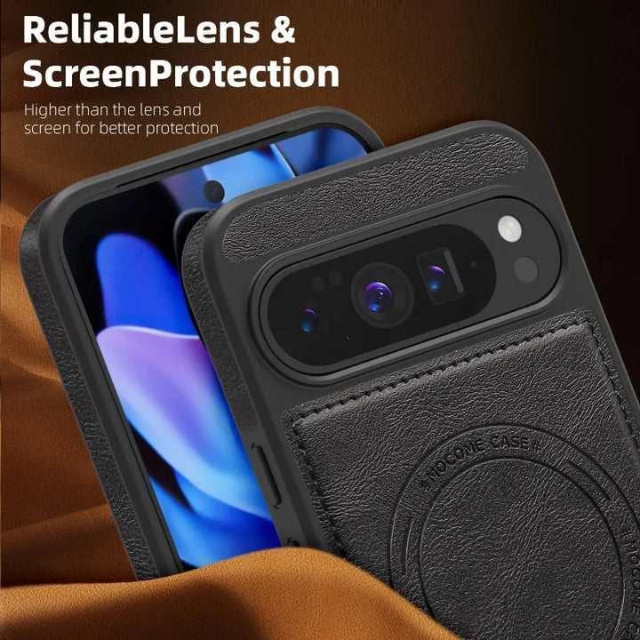 Luxury Magnetic Leather Case