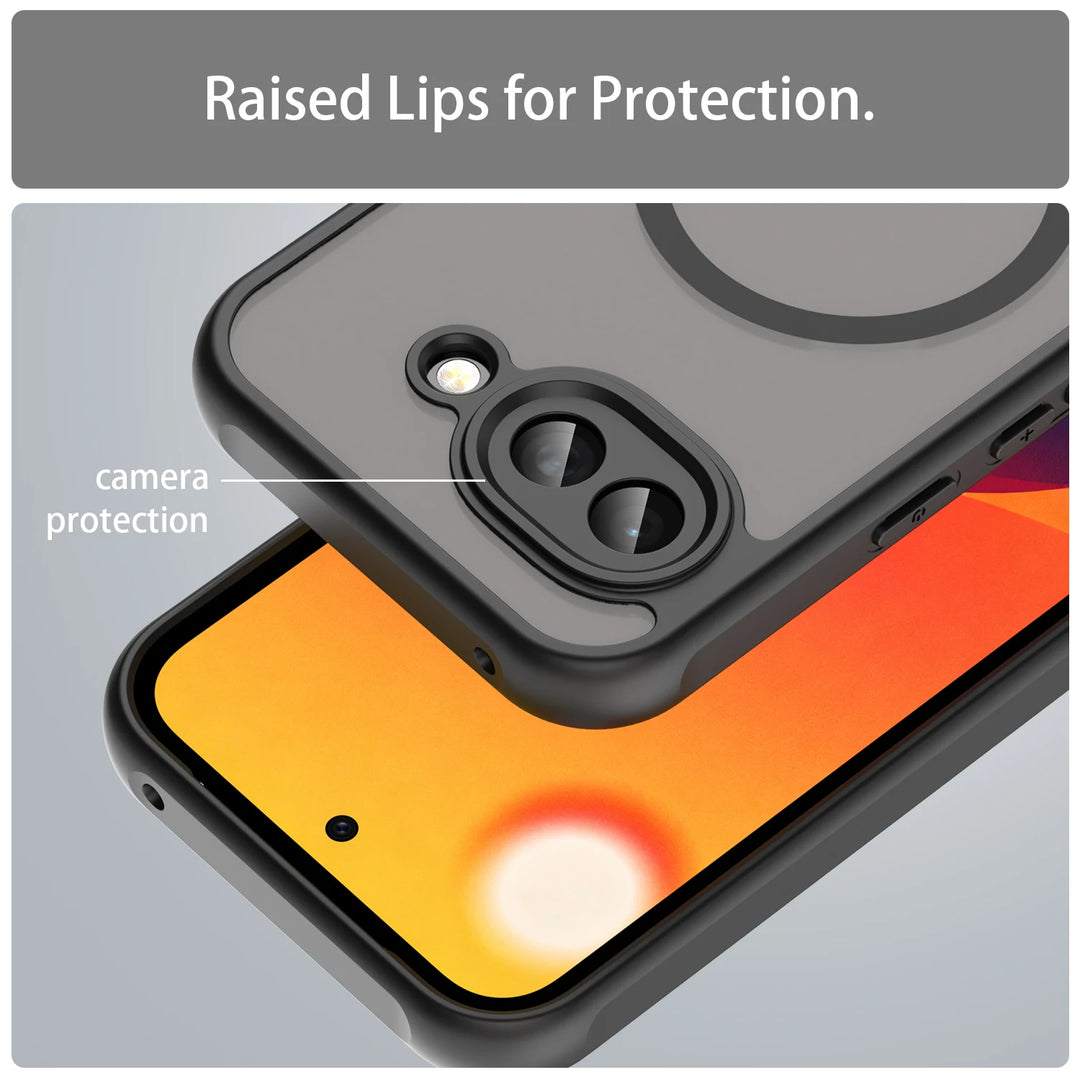 Frosted Magnetic Shockproof Case For Pixel 10a