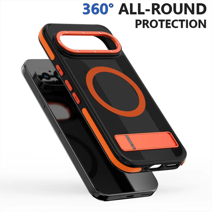 Shockproof Case with Folding Stand For Google Pixel 9 Series