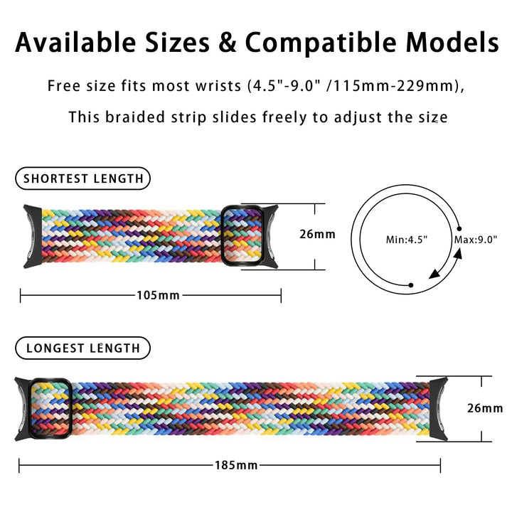 Braided Solo Loop Nylon Band - The Pixel Store