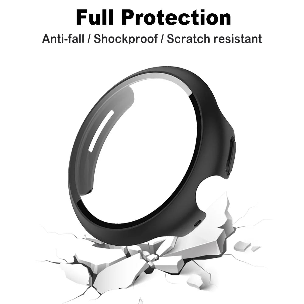 Protective Case with Screen Protector for Google Pixel Watch
