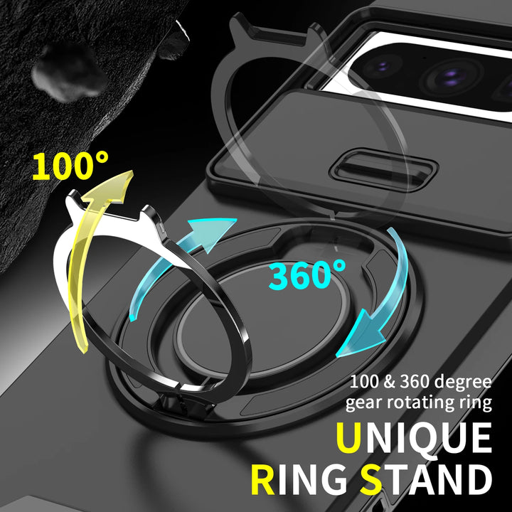 Magnetic Armor Case with Kickstand - The Pixel Store