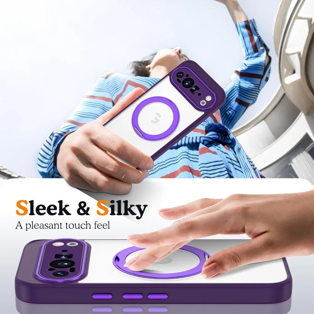 360°Magnetic Ring Stand Case