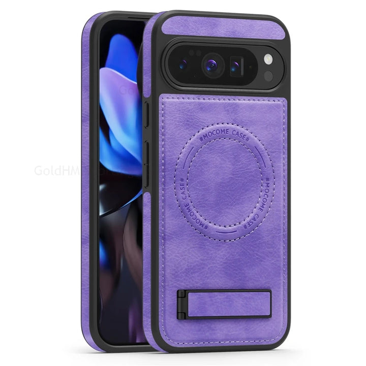 Leather Magnetic Case with Stand