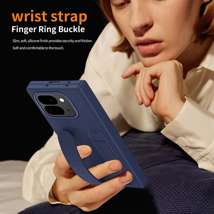 Shockproof Case with Strap & Stand For Google Pixel 9 Pro Fold