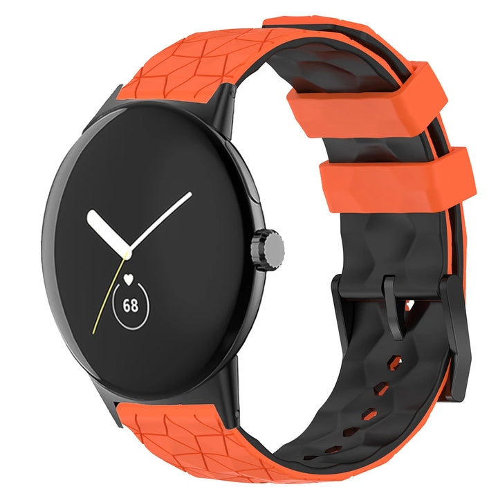 Geometric Silicone Band