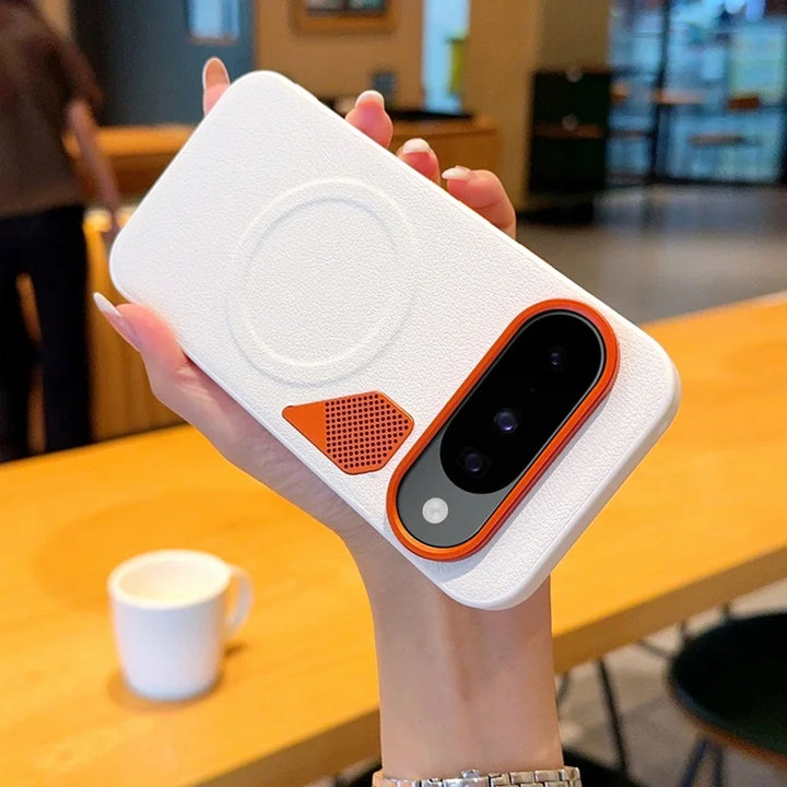 Leather Grip MagSafe Case