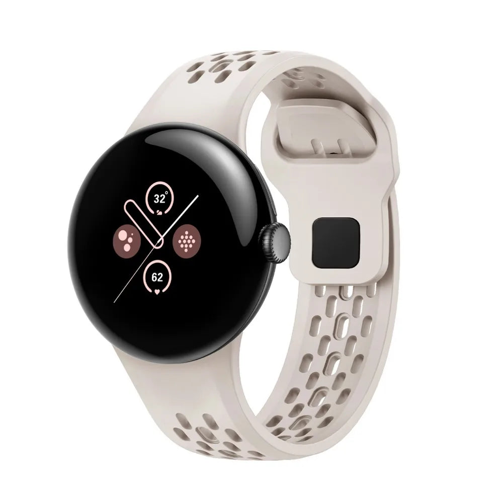 Sports Breathable Silicone Strap For Google Pixel Watch