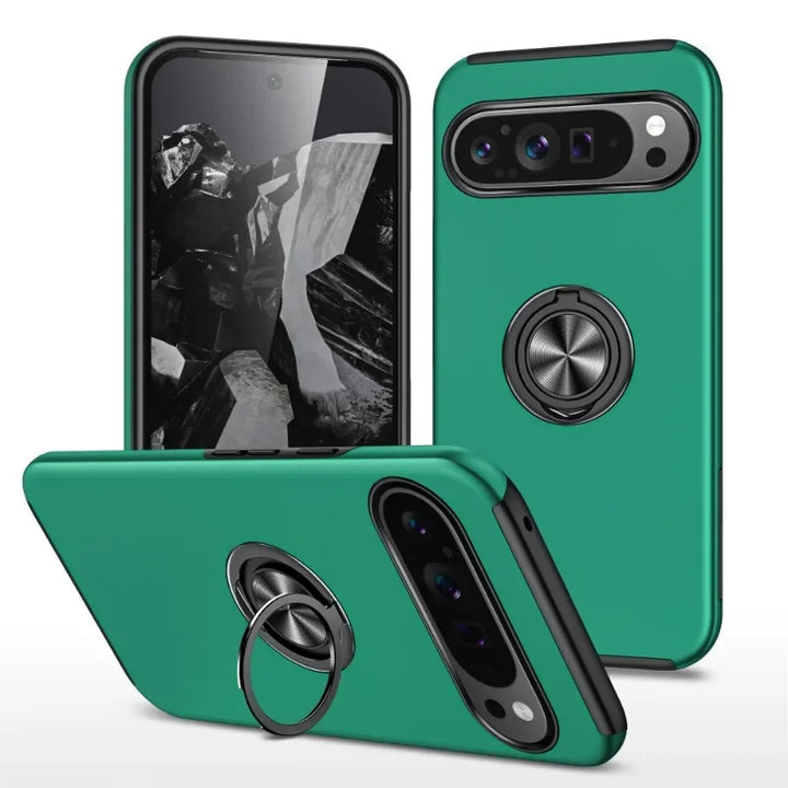 Magnetic Ring Stand Shockproof Case
