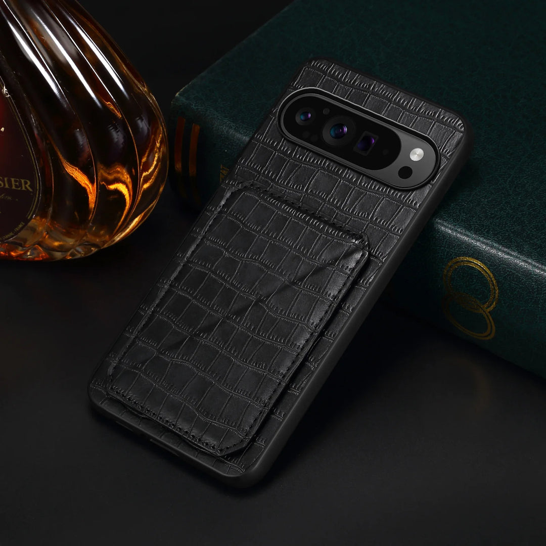 Vintage Leather Case with Bracket - The Pixel Store