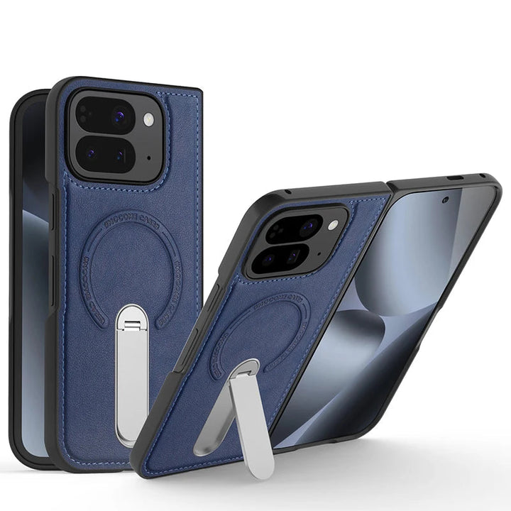 Magnetic Leather Case with Stand For Pixel Fold