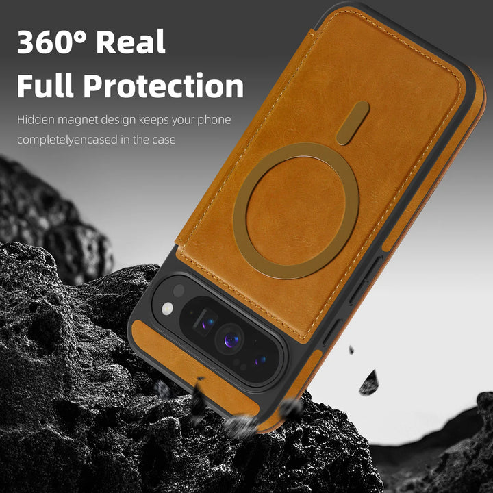 MagSafe Leather Wallet Case