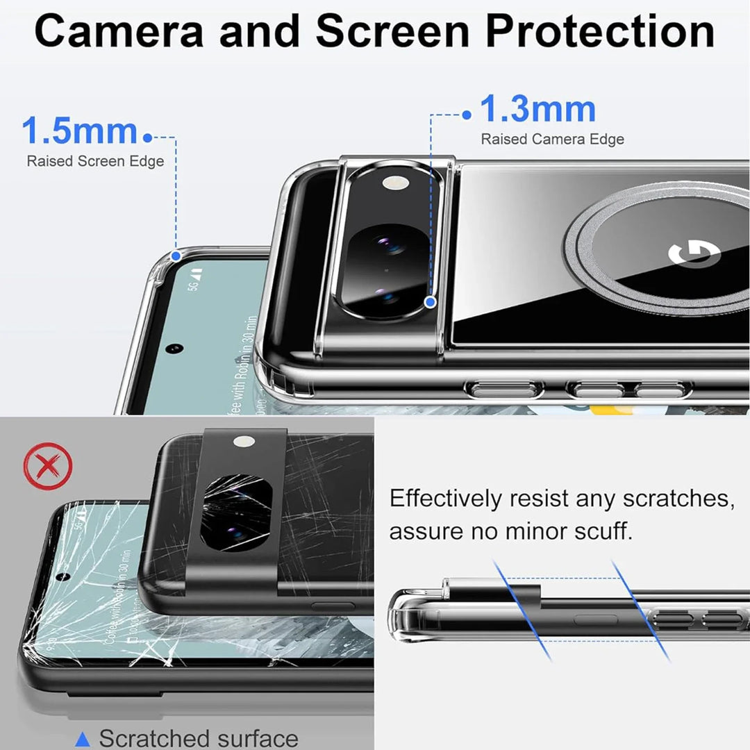 Transparent Magsafe Case For Google Pixel 9 Series