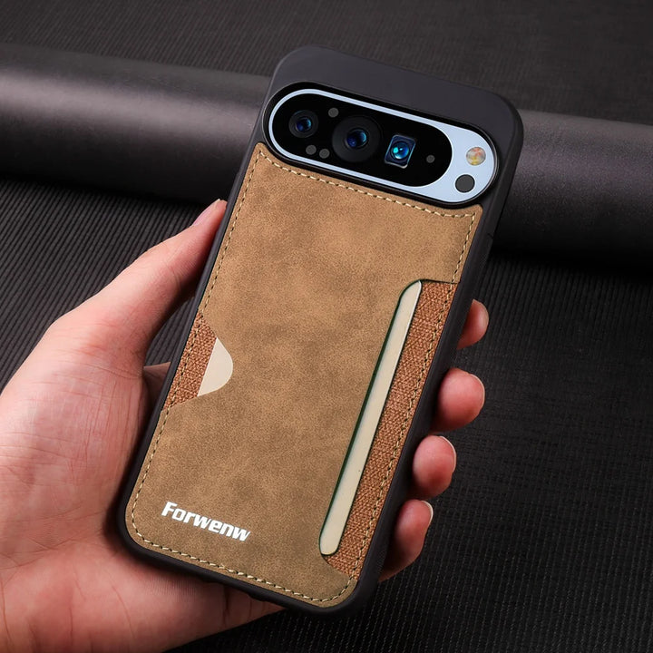 Card Slot Leather Case