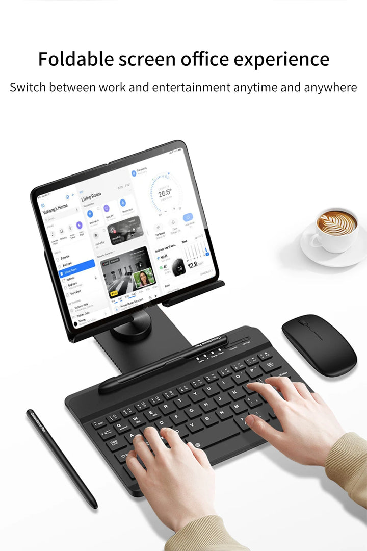 Desk Stand and Bluetooth Keyboard for Google Pixel Fold - The Pixel Store