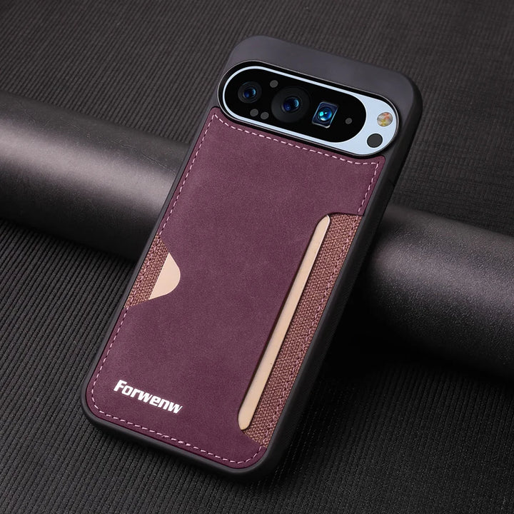 Card Slot Leather Case