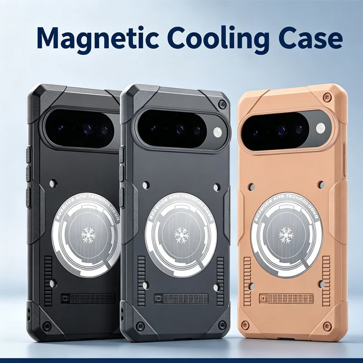 Magnetic Cooling Armor Case For Pixel Series