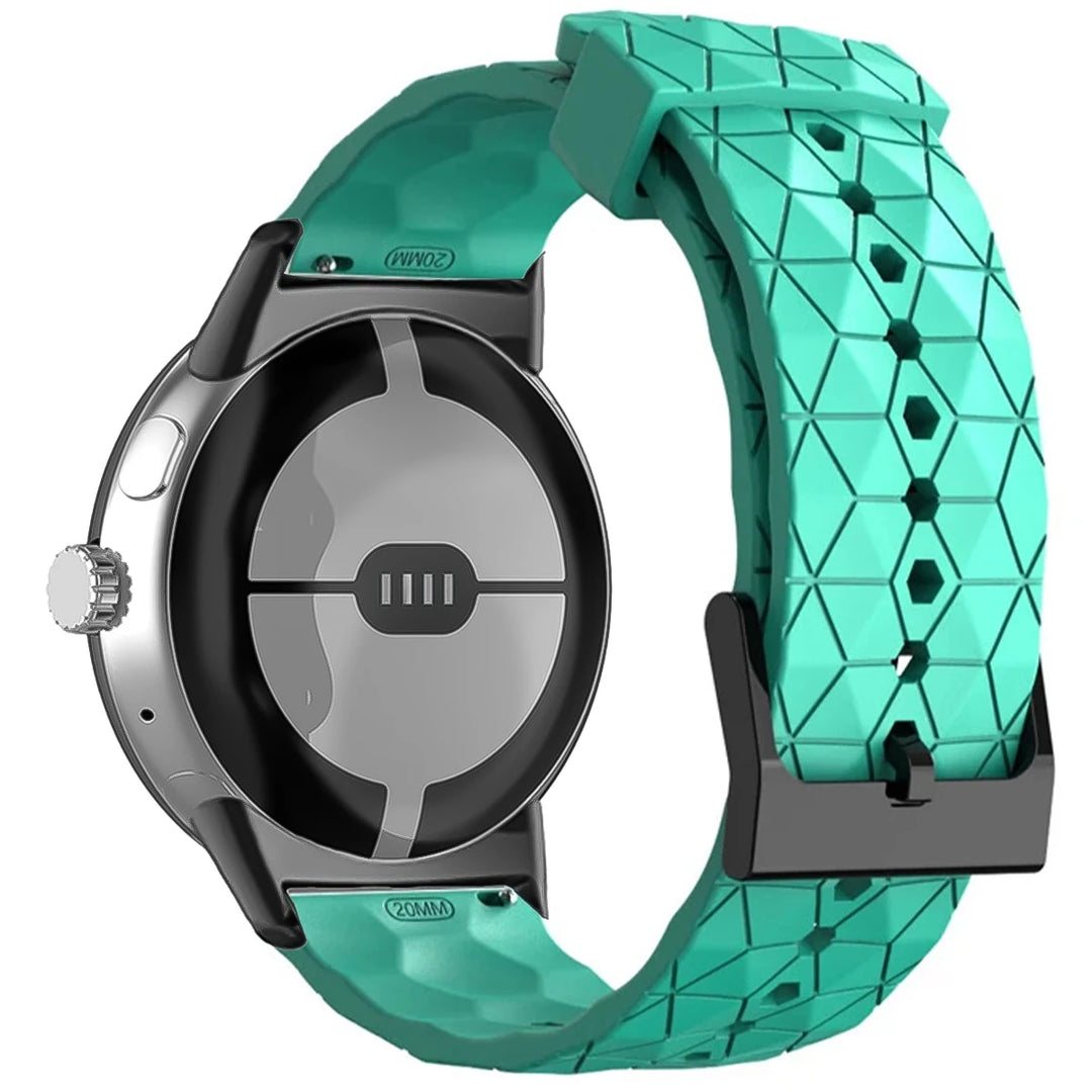 Geometric Silicone Band