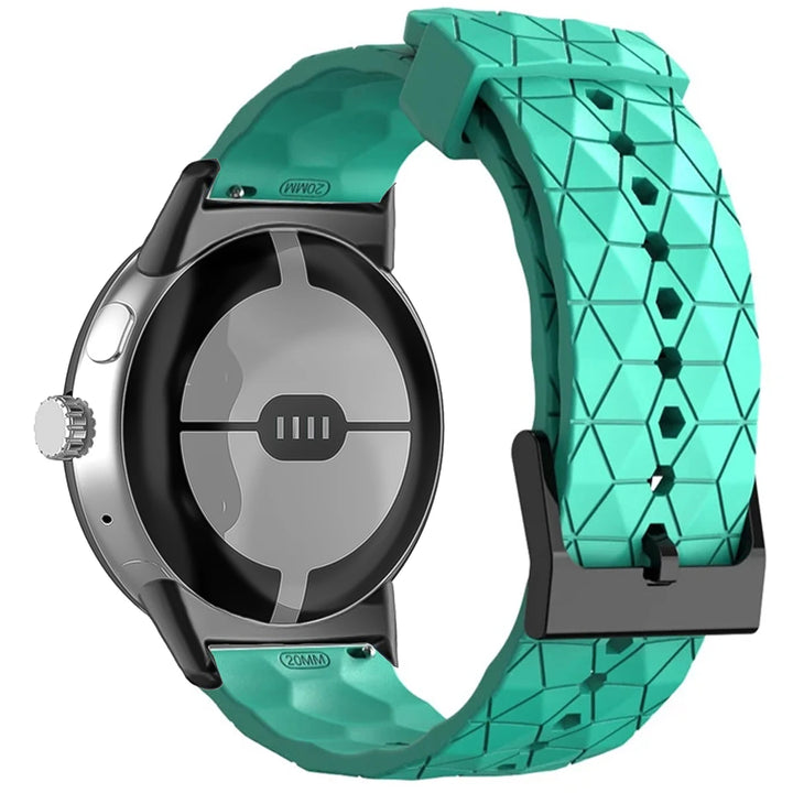 Geometric Silicone Band