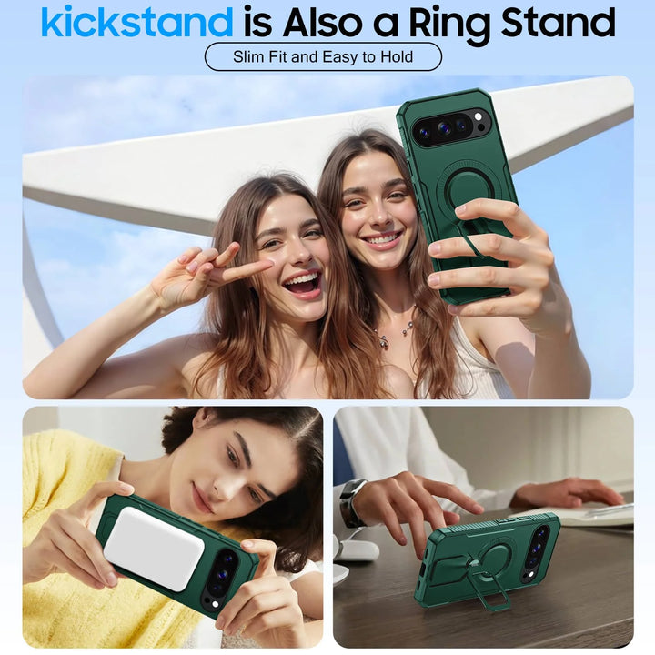 Shockproof MagSafe Kickstand Case For Pixel Series