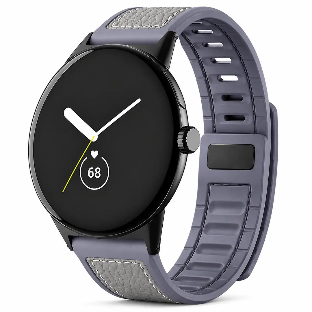Leather Magnetic Sport Band For Pixel Watch 5