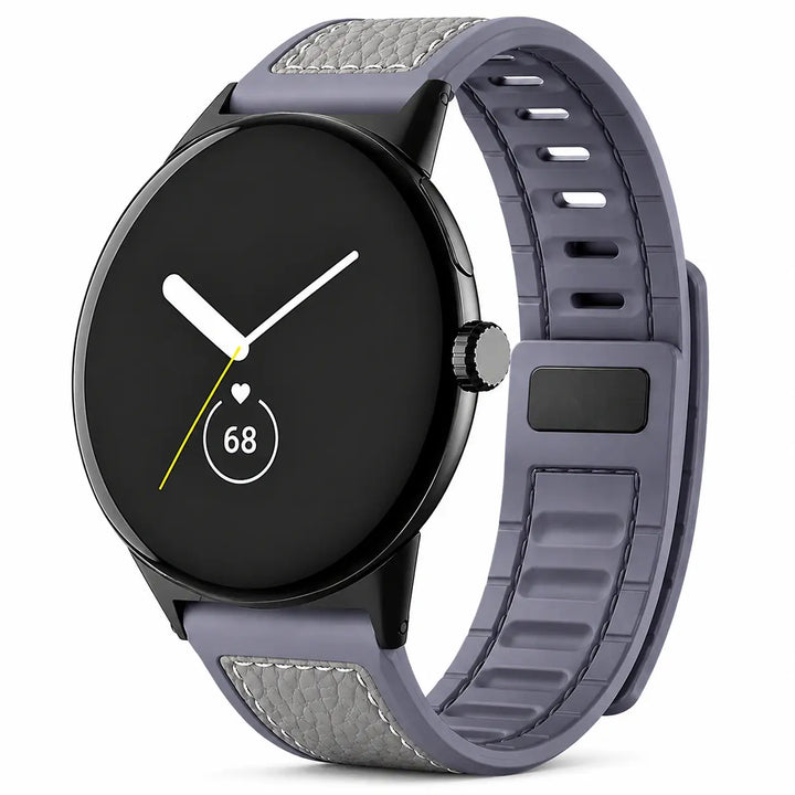 Leather Magnetic Sport Band For Pixel Watch 5