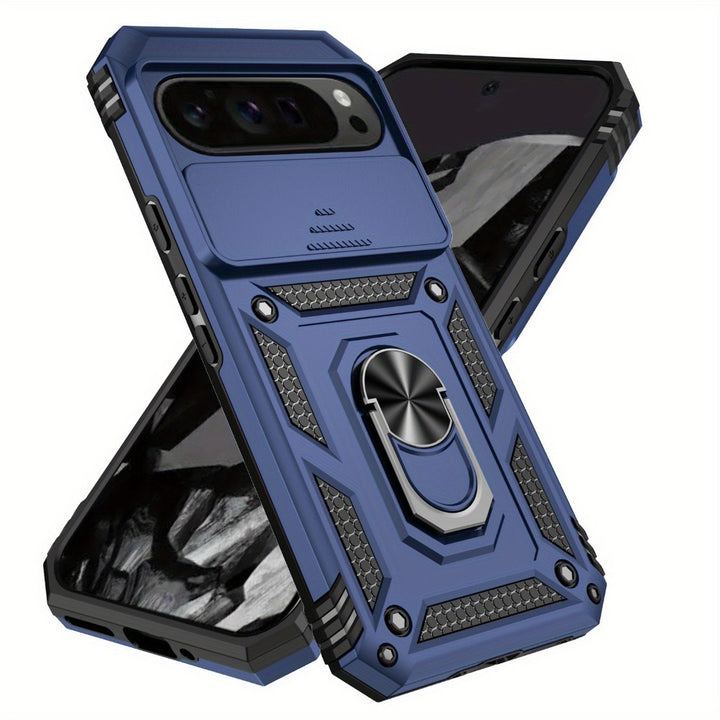 Shockproof Case with Slide Camera Protection For Google Pixel Series