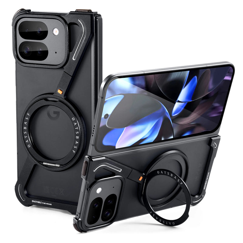 Magnetic Frameless Case and Rotatable Stand