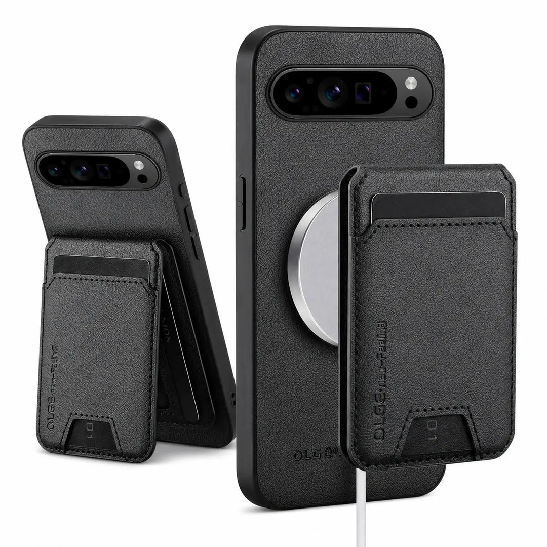 Magnetic Detachable Wallet Case For Pixel Series