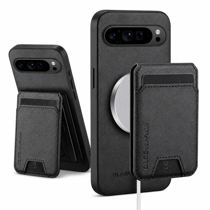 Magnetic Detachable Wallet Case For Pixel Series