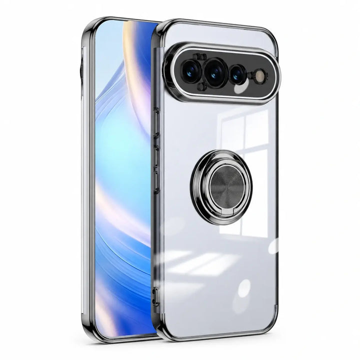 Clear Magnetic Ring Stand Case for Pixel Series