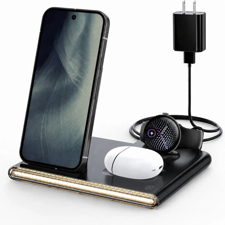 3 in 1 Wireless Charger for Google Pixel Ecosystem