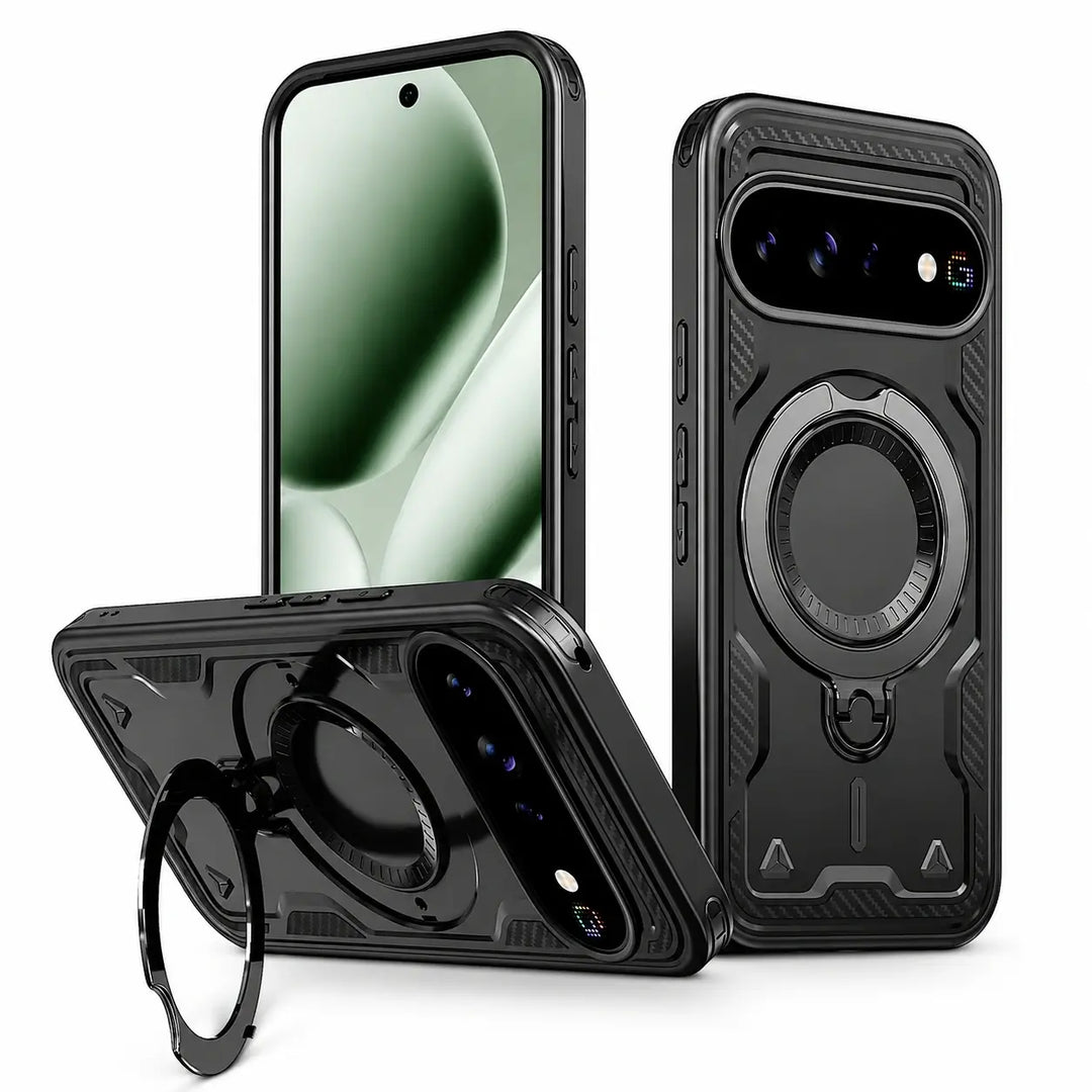 Rugged Magnetic Ring Stand Case for Pixel Series