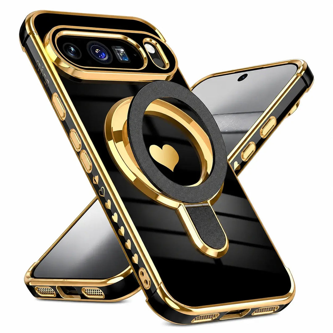Heart Ring Stand Case for Google Pixel Series