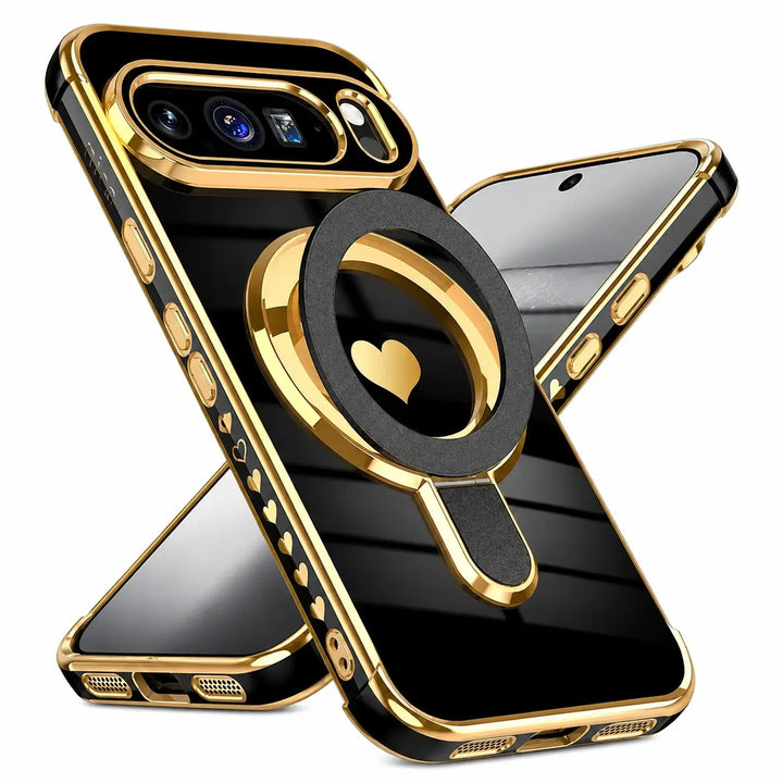 Heart Ring Stand Case for Google Pixel Series