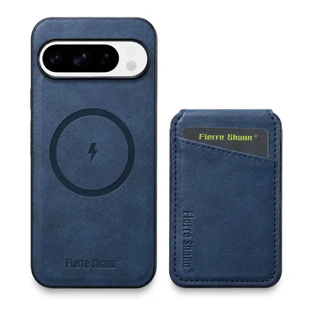 Detachable Leather Wallet Case For Pixel Series