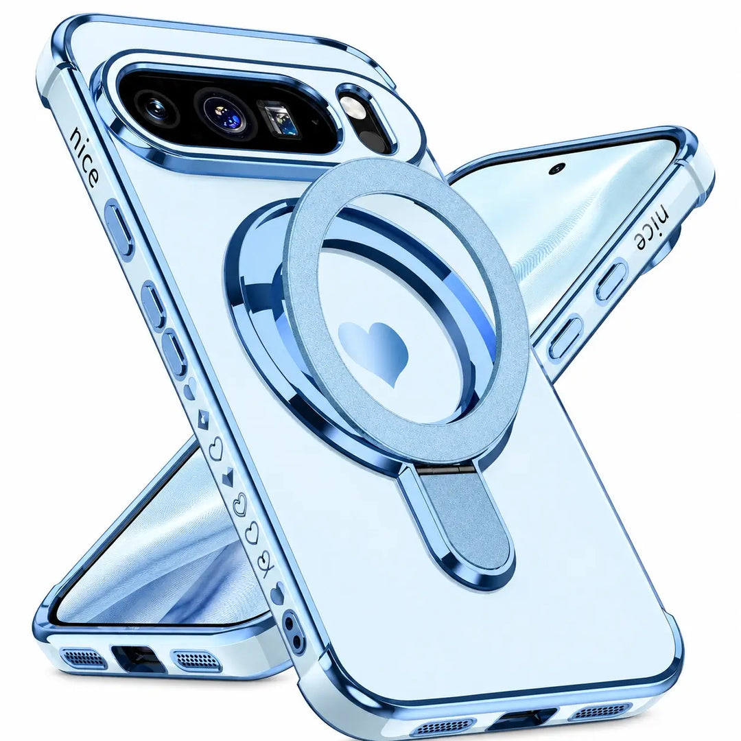 Heart Ring Stand Case for Google Pixel Series