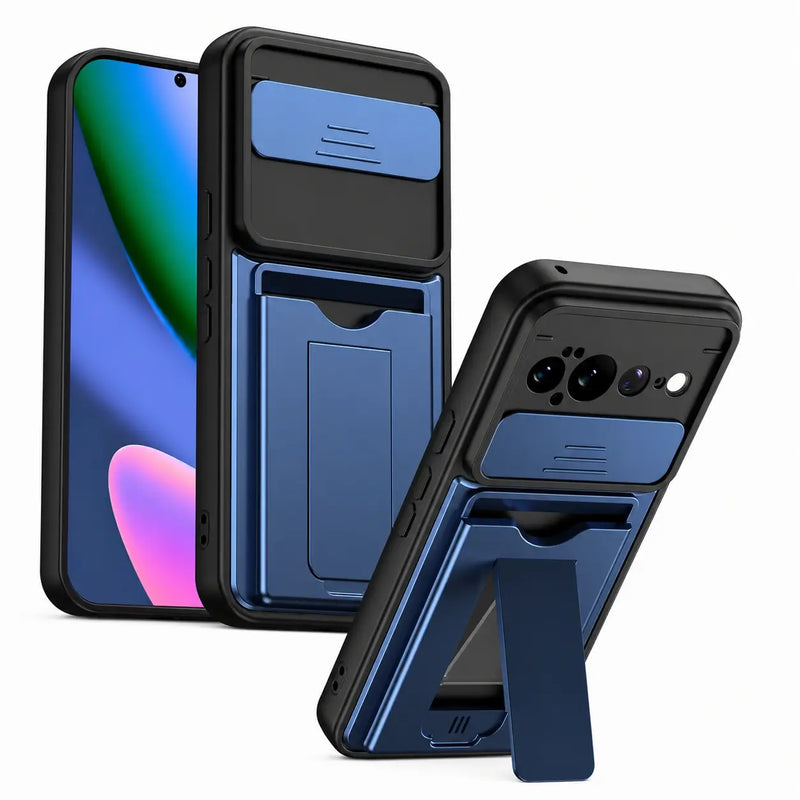 Armor Wallet Stand Case For Google Pixel 11