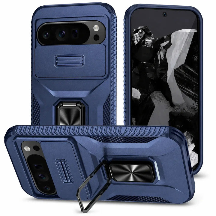 Rugged Armor Case with Camera Cover & Stand