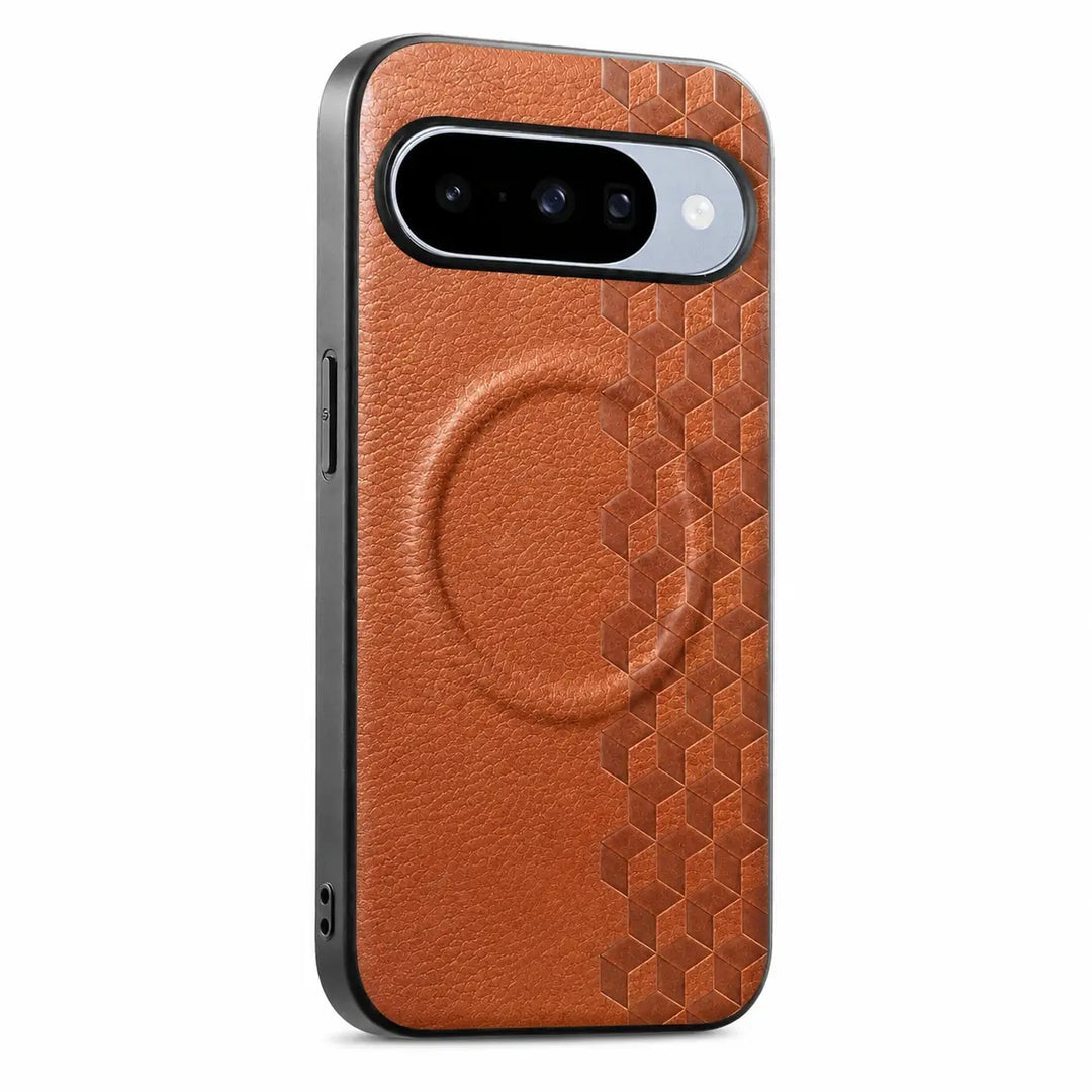 Retro Leather Magnetic Case For Pixel